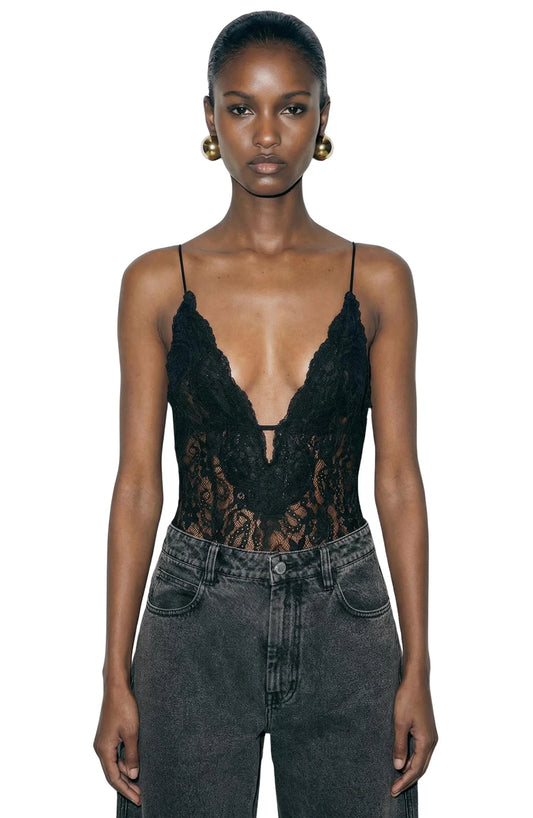 Terry Bodysuit - Black