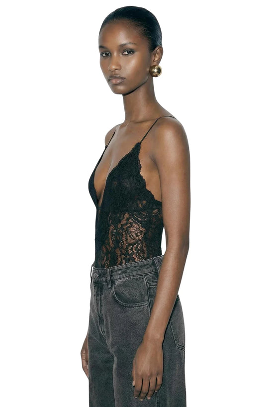 Terry Bodysuit - Black