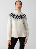 Tis The Season - Fairisle Sweater Toasted Almond Multi