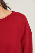 Tyler French Terry Pullover Sweatshirt - Maple