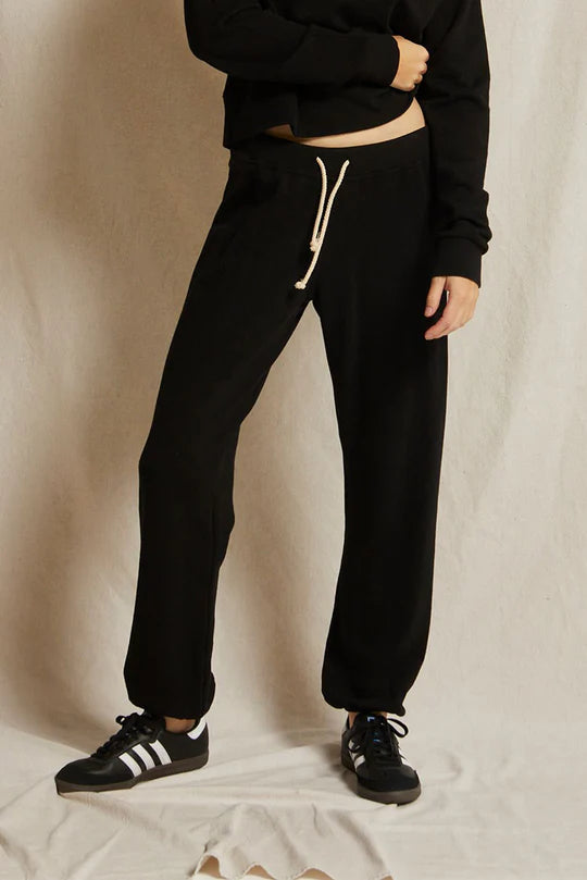 Toni French Terry Jogger - True Black