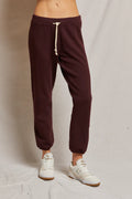 Toni French Terry Jogger - Blackberry