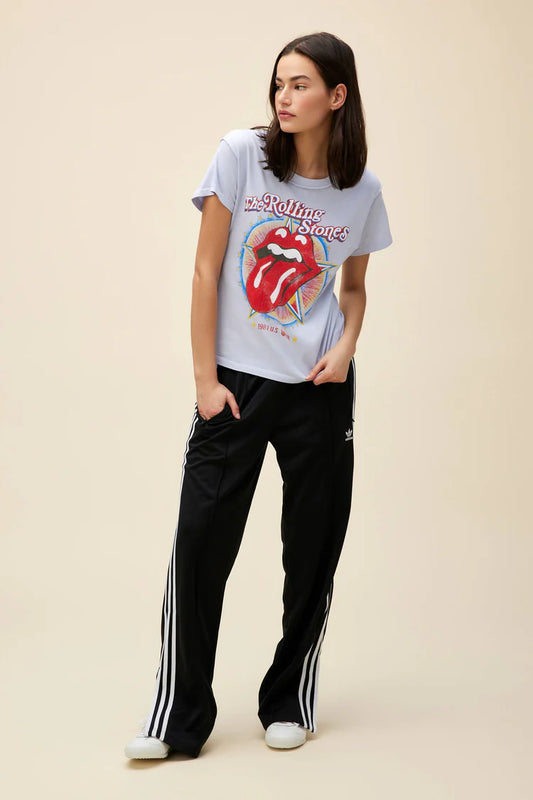 Rolling Stones 1981 US Tour Reverse GF Tee - Lavender Sky