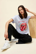 Rolling Stones 1981 US Tour Reverse GF Tee - Lavender Sky