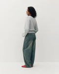 Pullover Two-Way Cardigan - Heather Grey