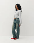 Pullover Two-Way Cardigan - Heather Grey