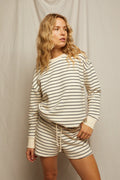 Tyler Sweatshirt - Navy Stripe