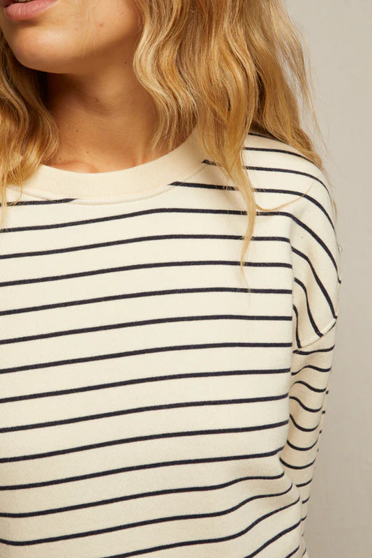Tyler Sweatshirt - Navy Stripe