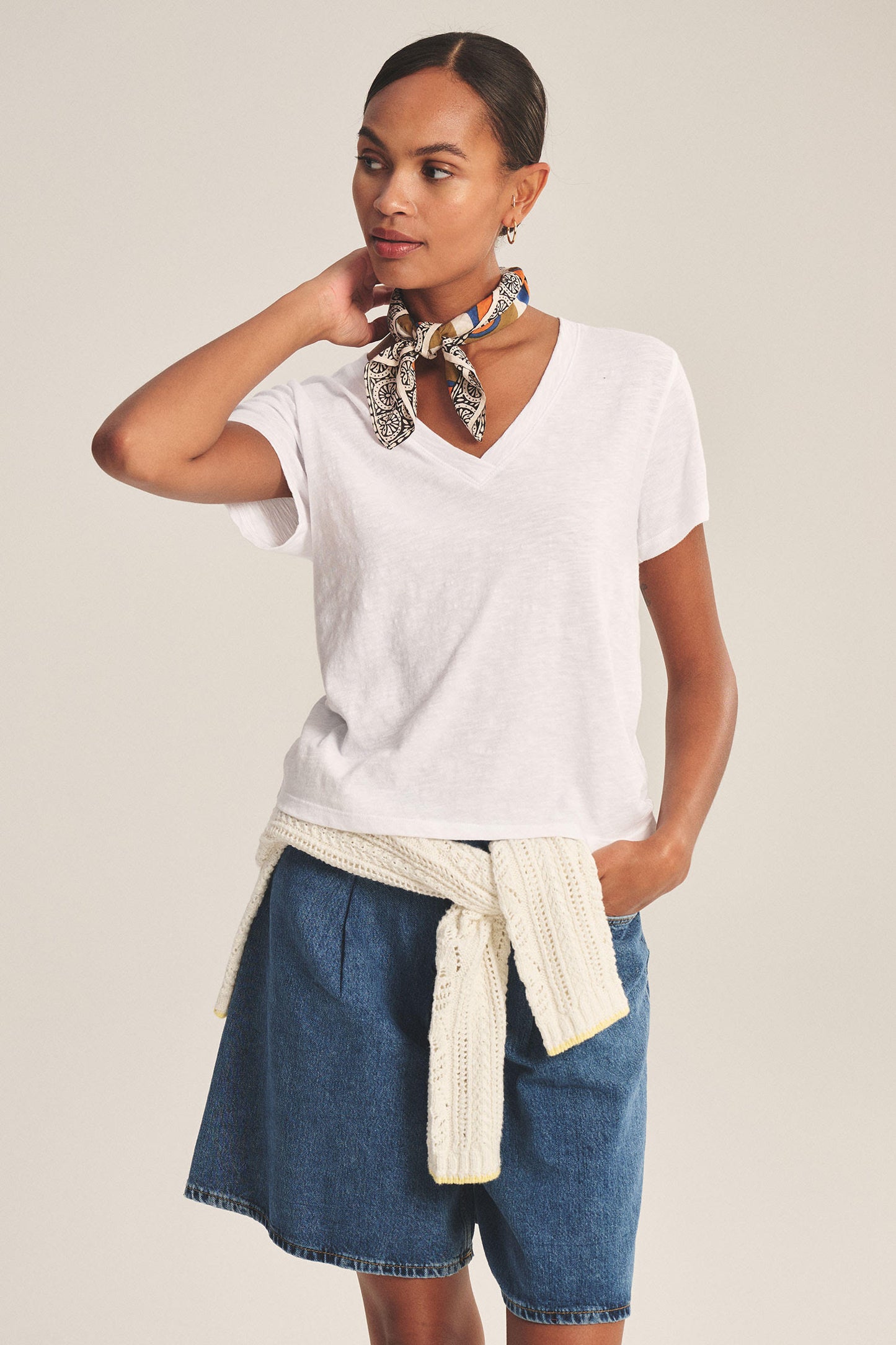Elisha Tee - White