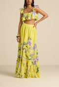 Vama Ruffle Top - Yellow