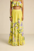 Vama Maxi Skirt - Yellow