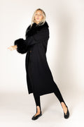 Vicki Essentials Fur Coat - Black