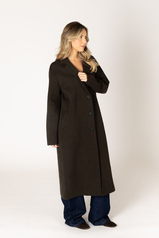 Vicki Essentials Coat - Olive