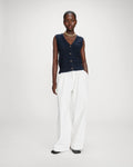 Vincennes Sleeveless Vest - Marine