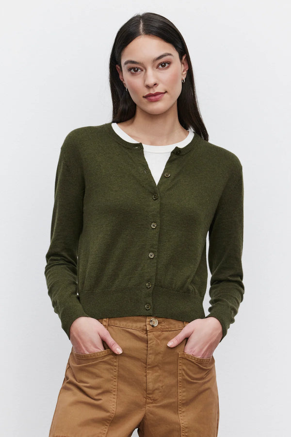 Violette Cardigan - Forest