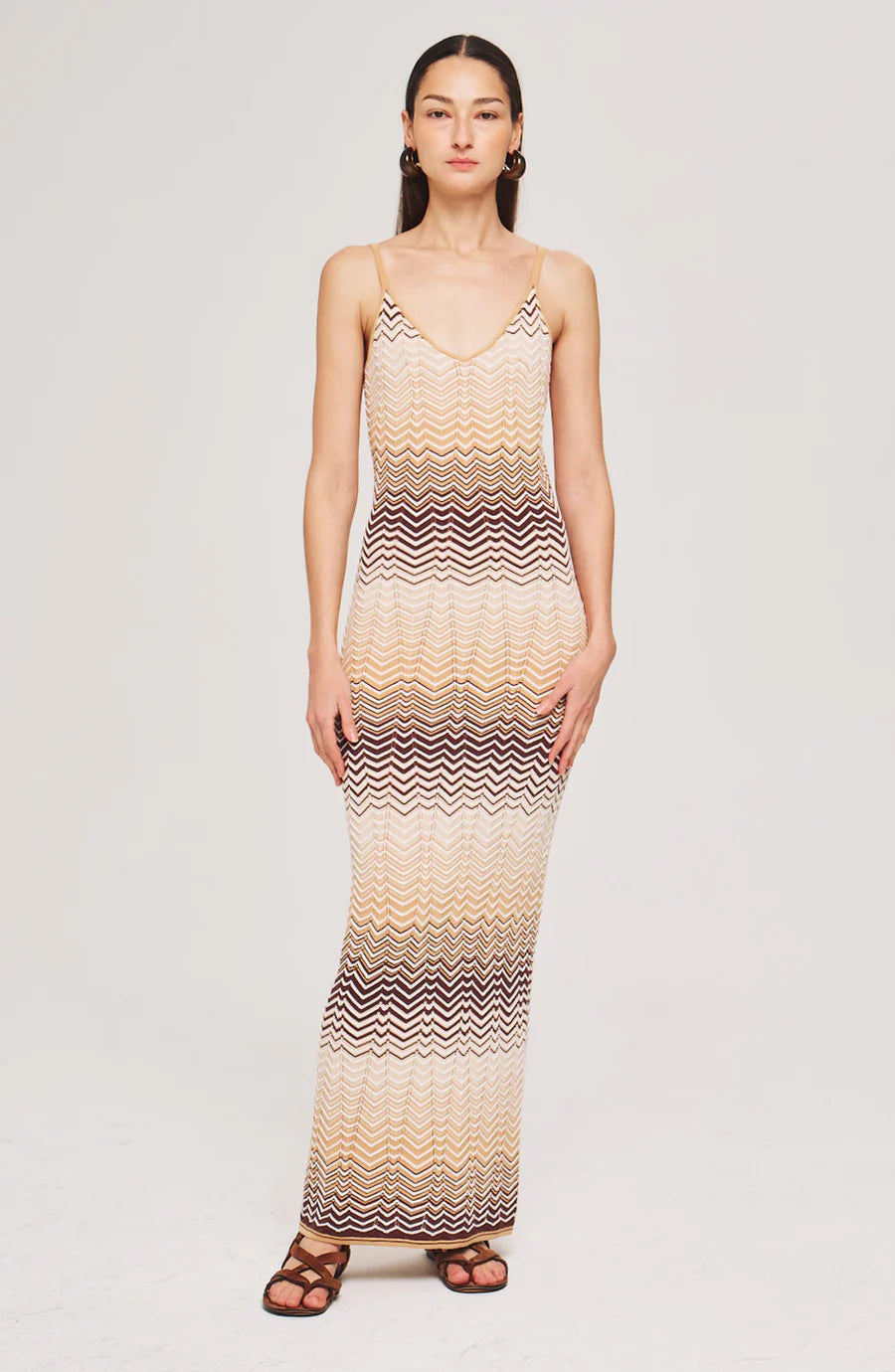 Vuolo Knit Dress - Neutral Multi