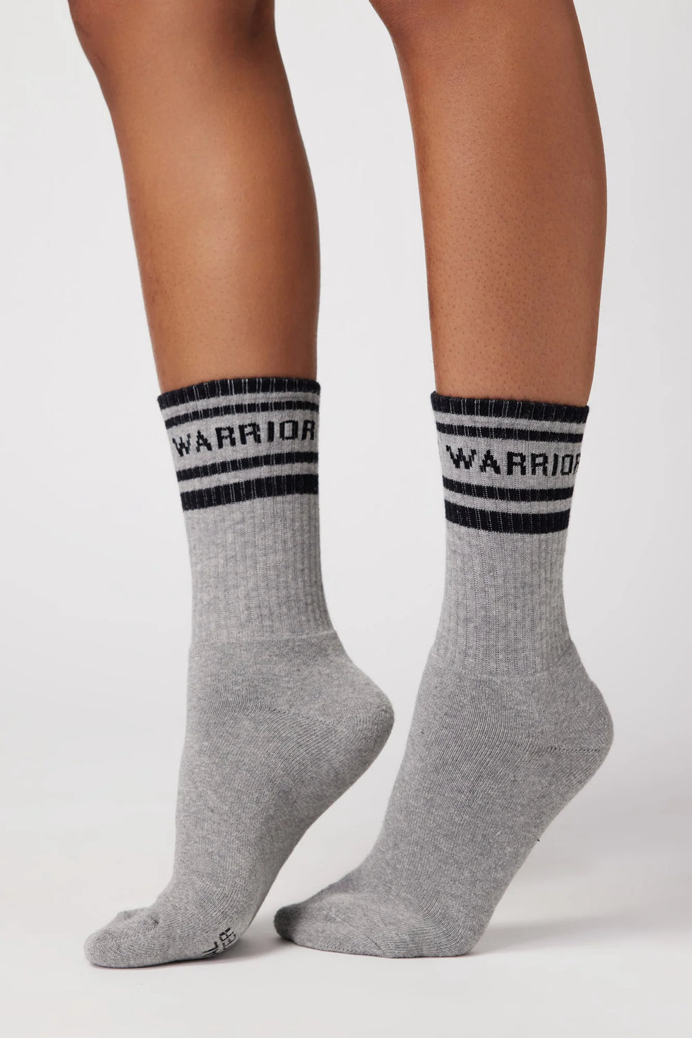 Warrior Crew Sock - Heather Grey