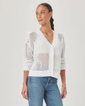 Camellia Cardigan - White