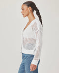 Camellia Cardigan - White
