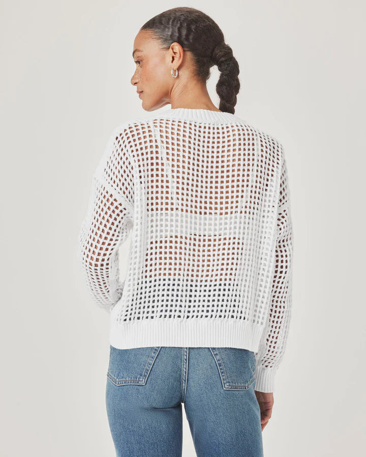 Camellia Cardigan - White