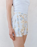 Catalina Short - Wildflower Stripes Print