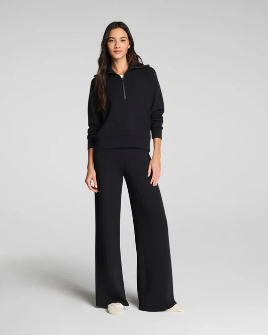 AirEssentials® Wide Leg Pant - Very Black