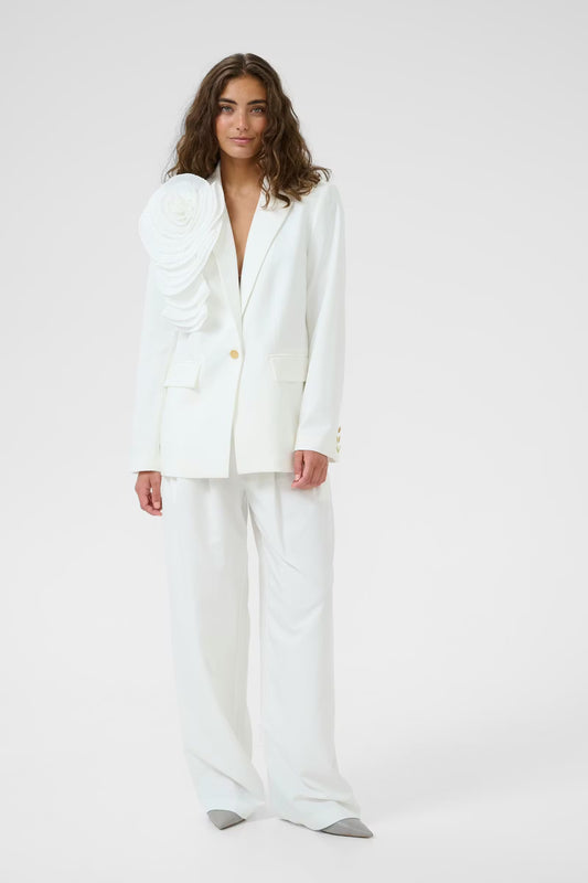 Yala Blazer - Spring Gardenia / White