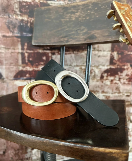 Zaire Bridle Belt - Black / Silver