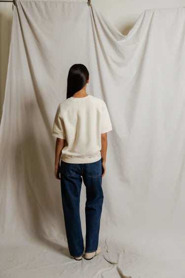 Ziggy Short Sleeve - Bright Ivory