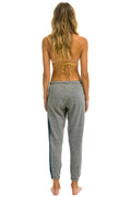 Women's 5 Stripe Sweatpants - Heather Grey