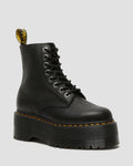 1460 Pascal Max Leather Platform Boots - Black Pisa